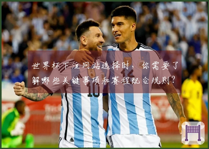 世界杯下注网站选择时，你需要了解哪些关键事项和赛程配合规则？