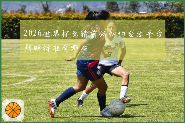 2026世界杯竞猜前必知的合法平台判断标准有哪些